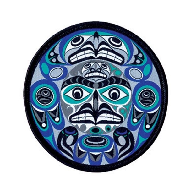 EMBROIDERED PATCH - THUNDERBIRD MOON