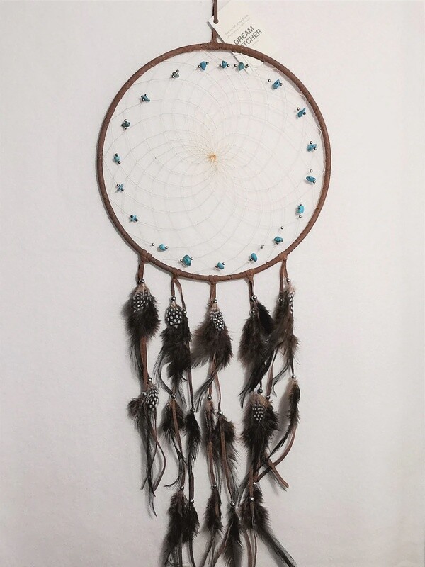 DREAMCATCHER 9&quot; BROWN AND TAN