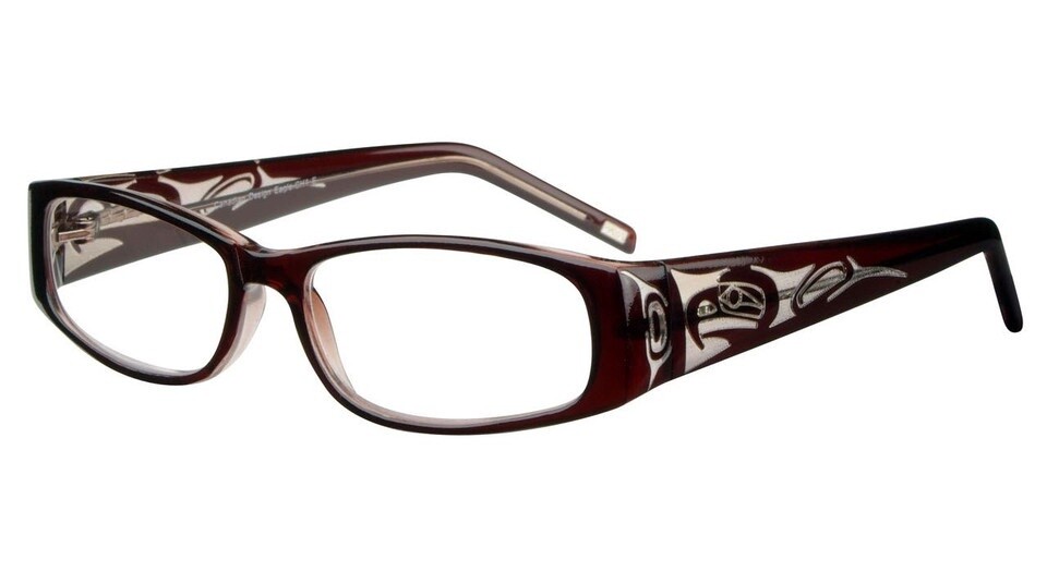 READING GLASSES SALMA 2.5 EAGLE, Colour: BROWN &amp; BLUE disc