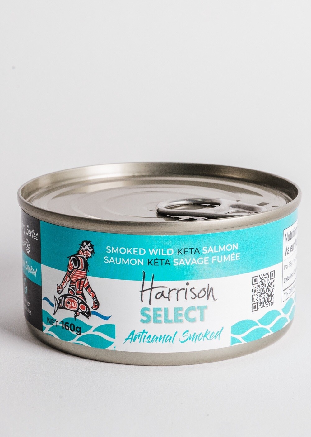 CANNED SMOKED WILD KETA SALMON