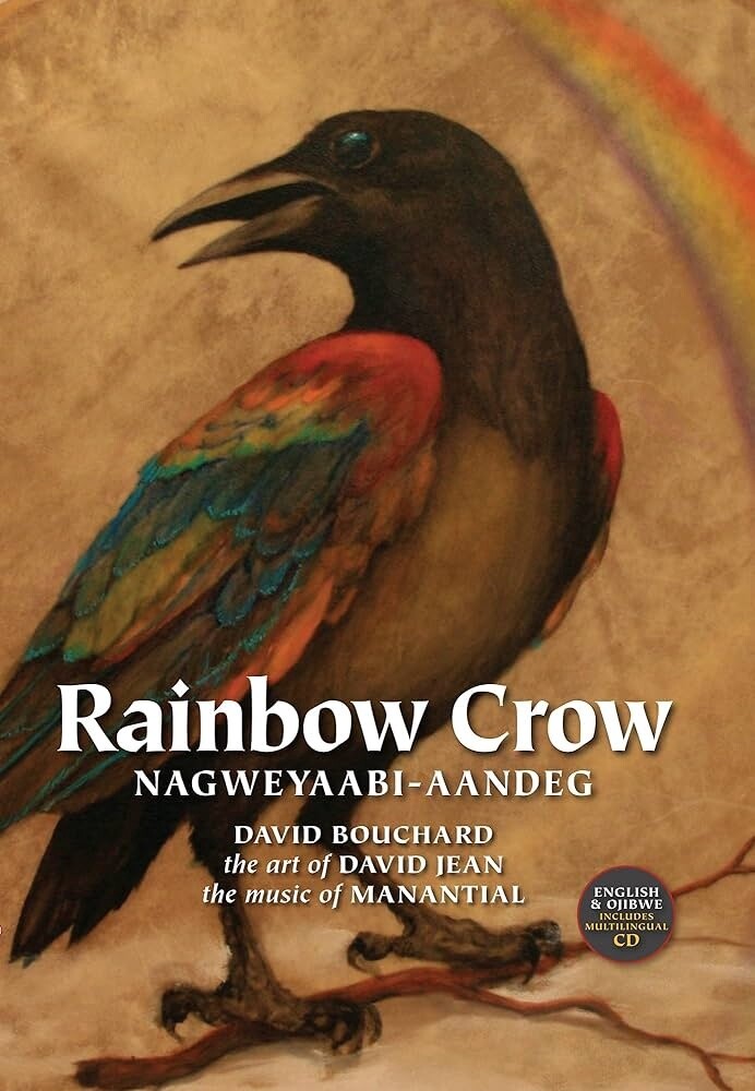 BOOK RAINBOW CROW FRENCH/OJIBWE