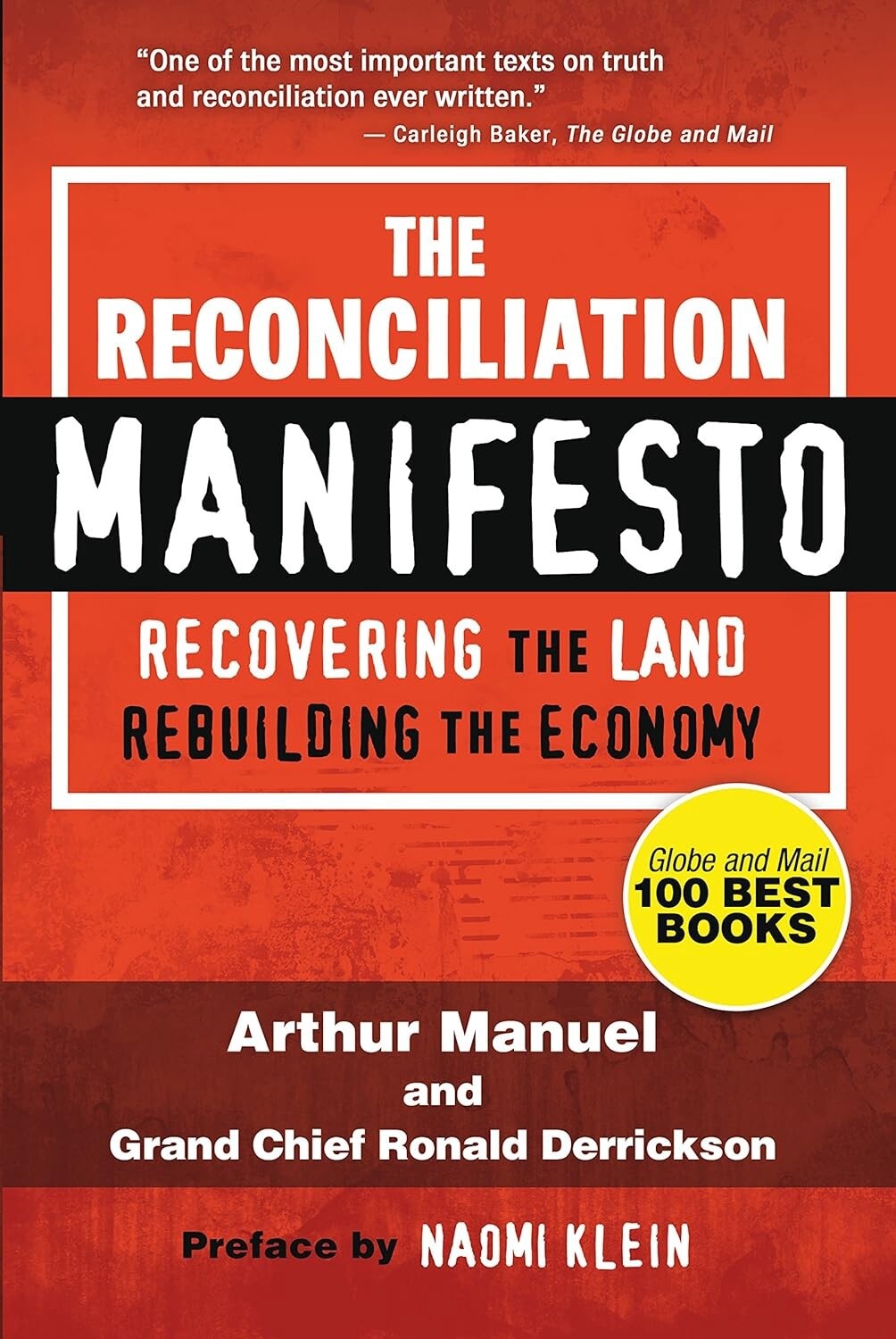 BOOK RECONCILIATION MANIFESTO