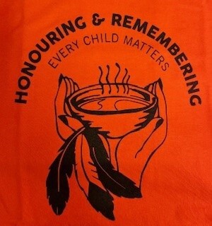 T-SHIRT ORANGE EVERY CHILD MATTERS, Size: LARGE