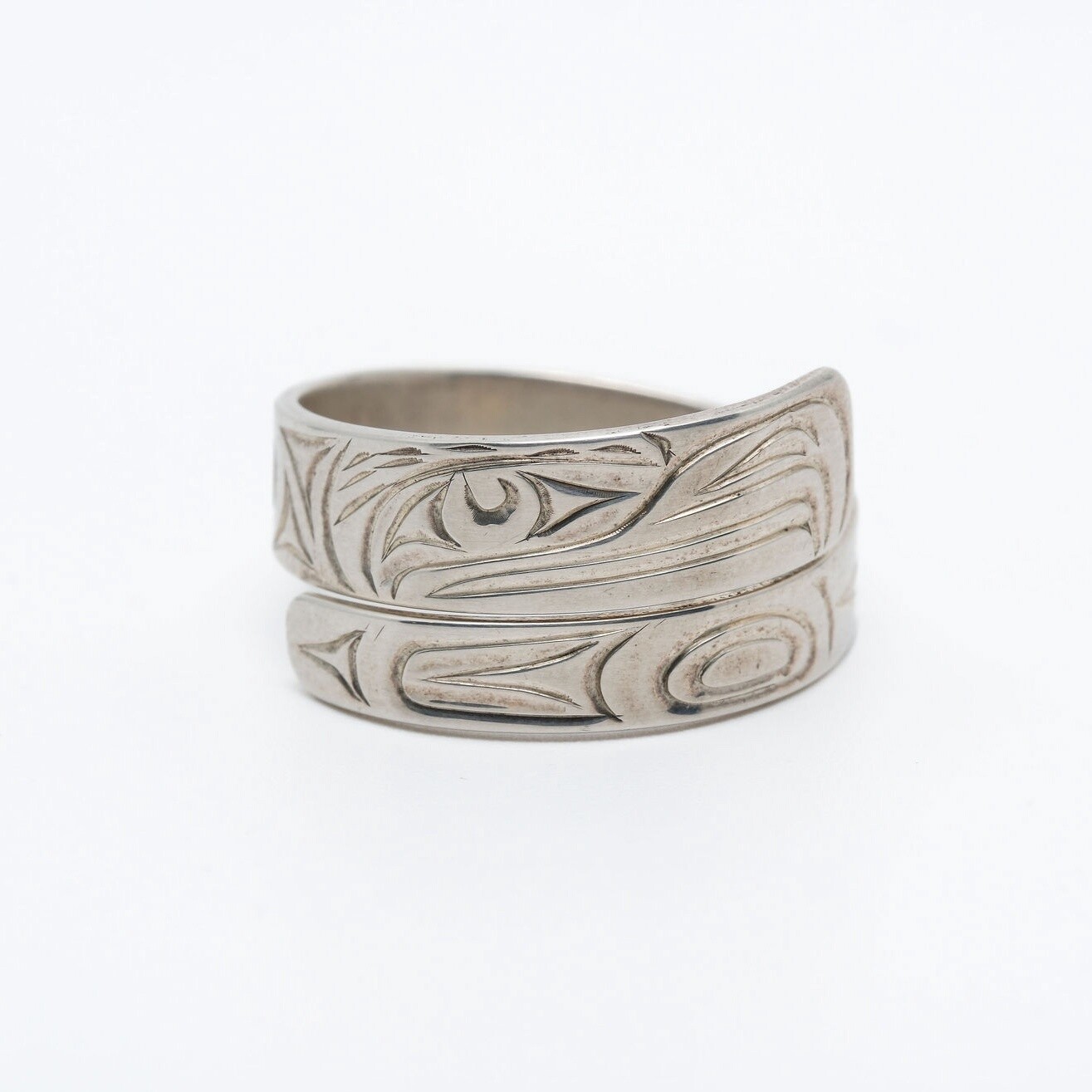 RING WRAP ANIMAL SILVER