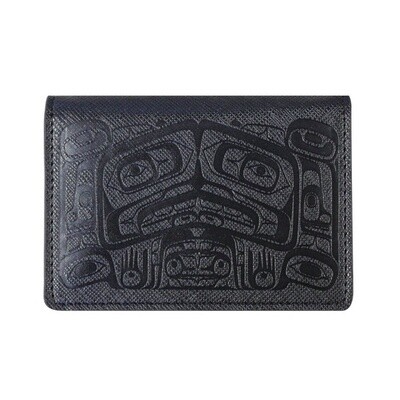 CARD WALLET RAVEN BOX BLACK