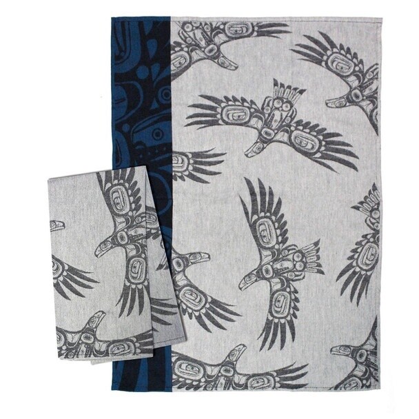KITCHEN TEA TOWEL SOARING EAGLE
