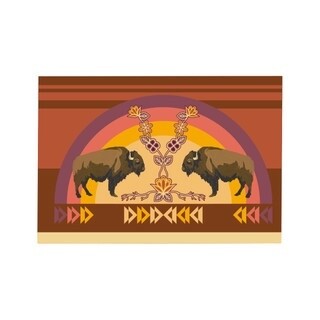 POSTCARD BUFFALOS PC176