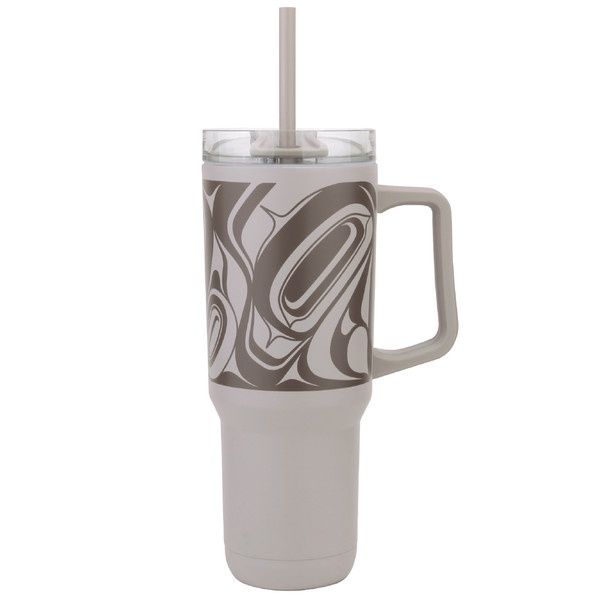 TUMBLER INSULATED 40OZ WITH STRAW, Type: EAGLE
