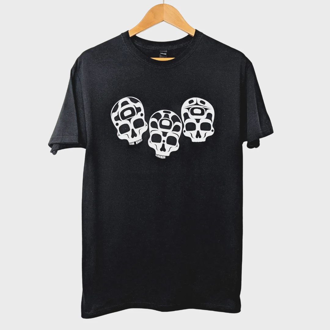 TSHIRT ANCESTRAL SKULL, Size: SMALL