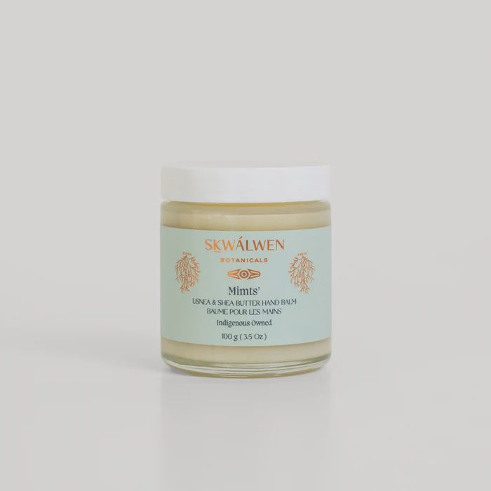 SKWALWEN MIMTS&#39; USNEA &amp; SHEA BUTTER HAND BALM