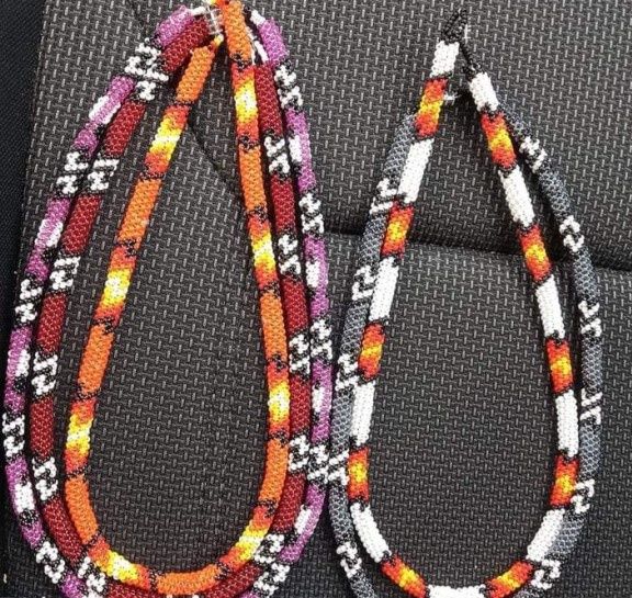 PENDANT PEYOTE STICH BEADS
