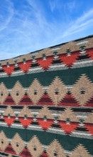 BLANKET THROW FORST GREEN