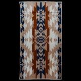 BATH TOWEL CHIEF DESIGN BROWN