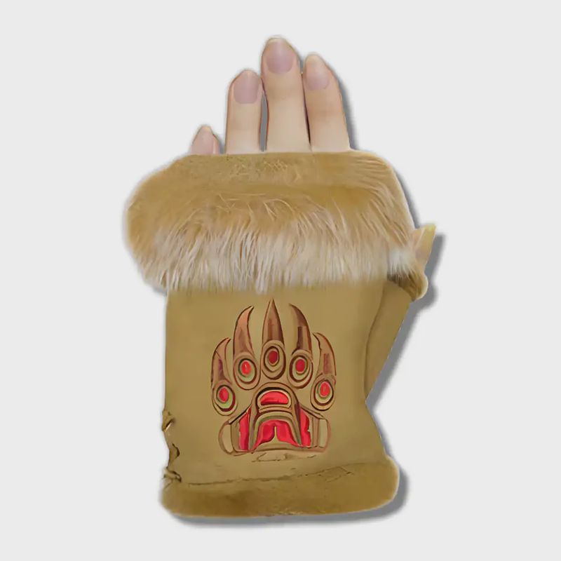 TEXTING GLOVE BEAR PAW