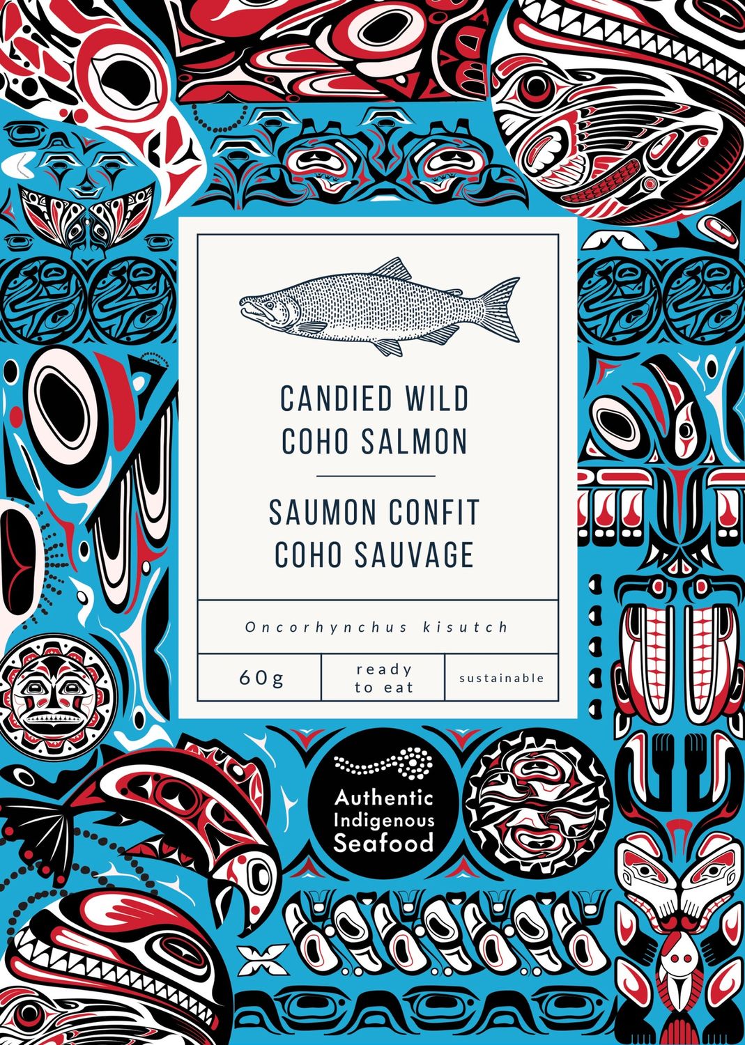 CANDIED COHO WILD SOCKEYE 60g