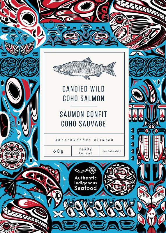 CANDIED COHO WILD SOCKEYE 60g