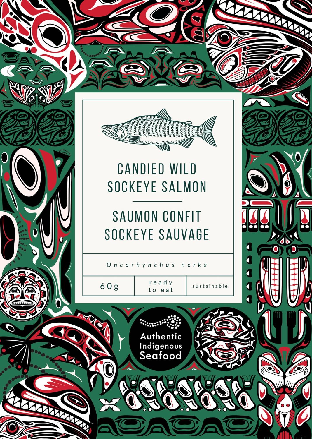 CANDIED SOCKEYE SALMON 60g