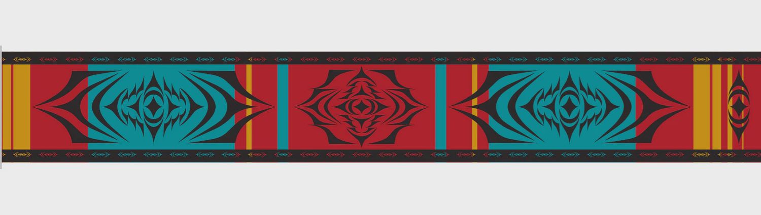TABLE RUNNER SALISH SUNSET