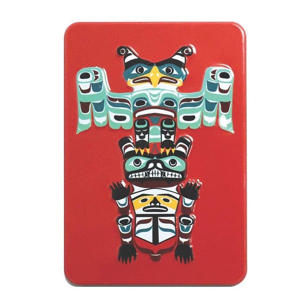 MAGNET METAL EMBOSSED  TOTEM