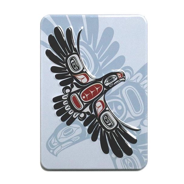 MAGNET METAL EMBOSSED EAGLE FIRST FLIGHT