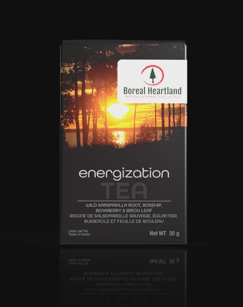 BOREAL HEARTLAND ENERGIZATION TEA BLEND 30G