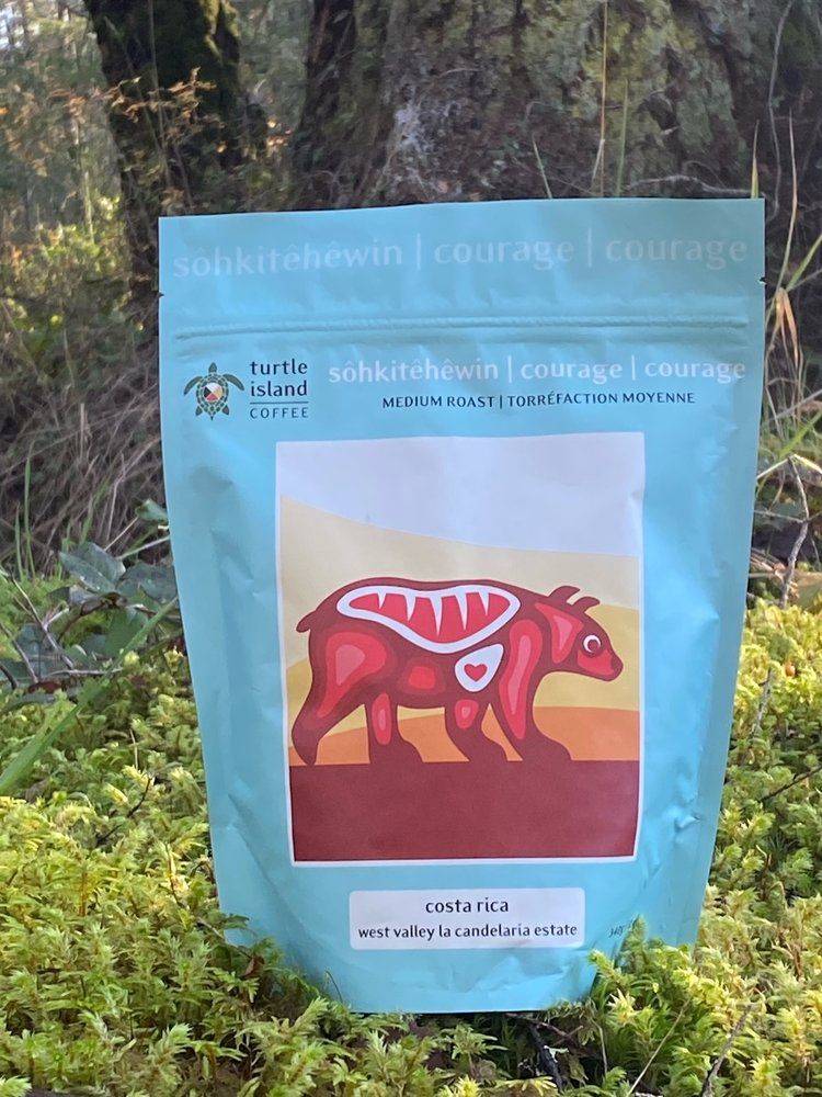 TURTLE ISLAND COFFEE COURAGE MEDIUM ROAST 340G