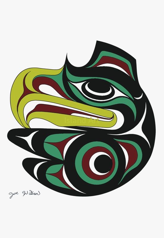 ART CARD SMALL EAGLE  JOE WILSON