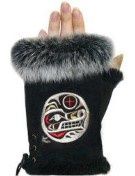 TEXTING GLOVE - BEAR BLACK