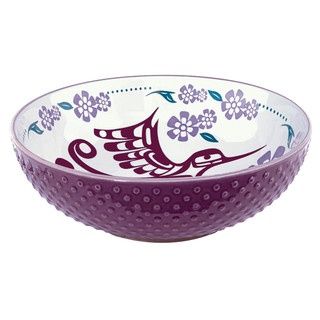 BOWL 9&quot; HUMMINGBIRD PURPLE