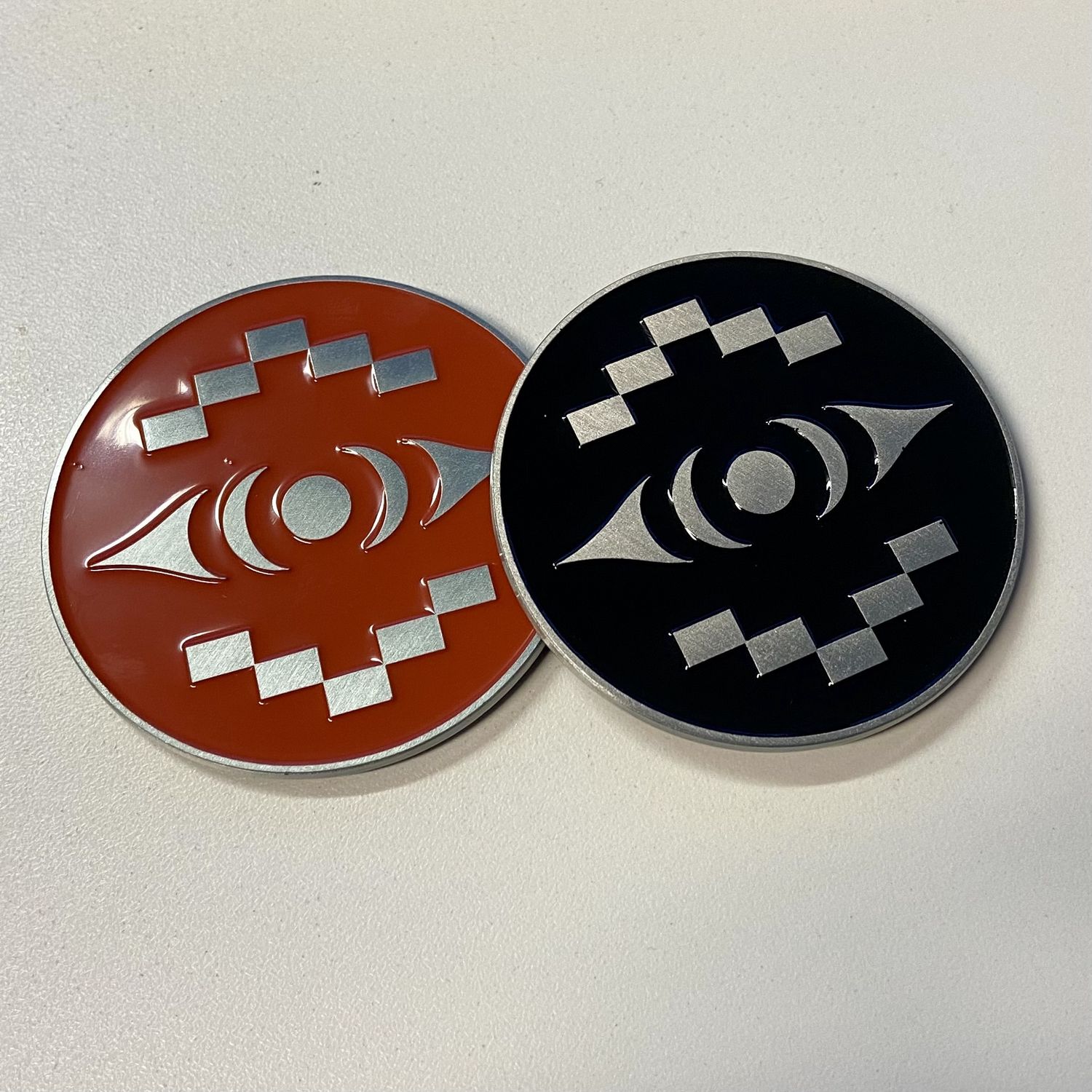 MAGNET RED MEDALS COIN SLCC MAG