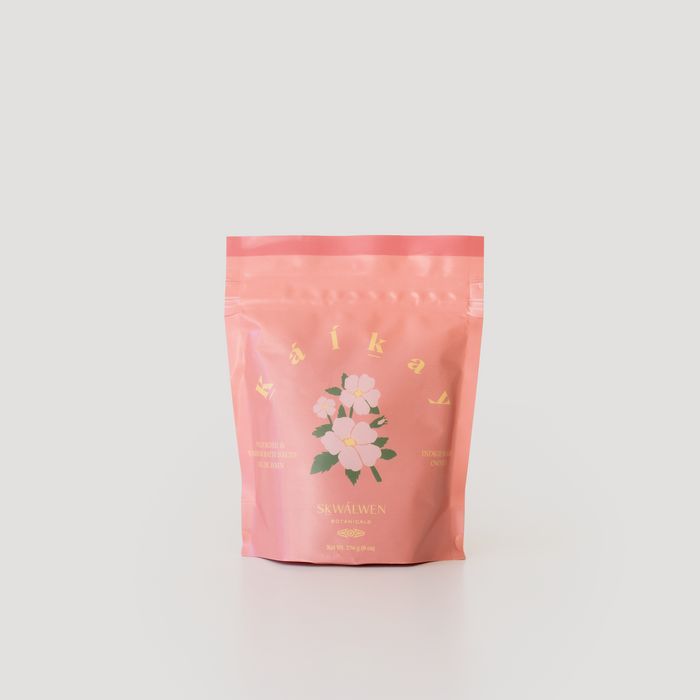 SKWALWEN BOTANICALS WILD ROSE&amp; YARROW  BATH SALTS