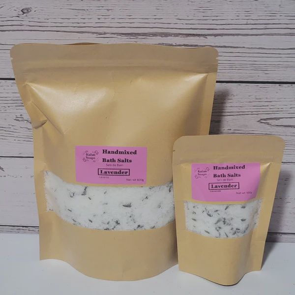 BATH SALTS 100g LAVENDER BY KULUN