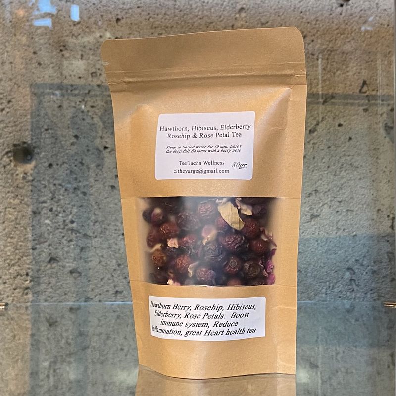 LOOSE LEAF TEA HAWTHORN HIBISCUS
