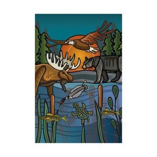 POSTCARD ALL MY RELATIVES