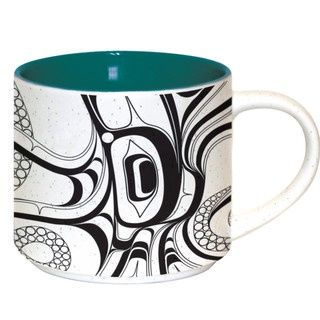 MUG CERAMIC 16OZ OCTOPUS