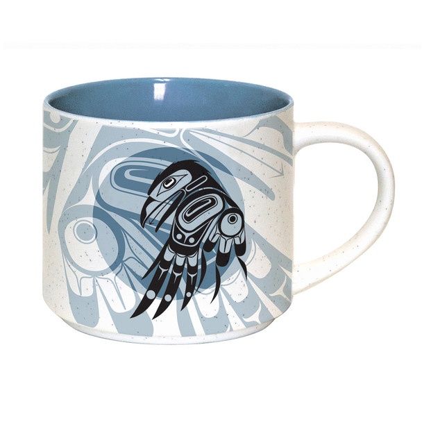 MUG CERAMIC RAVEN MOON 16OZ