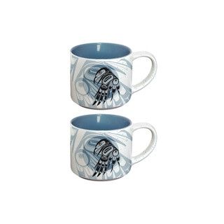 ESPRESSO MUGS RAVEN MOON