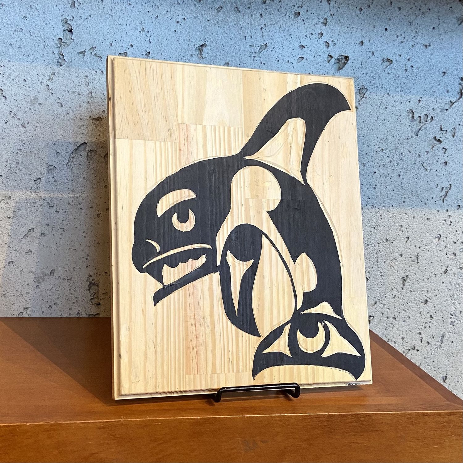 PLAQUE WHALE