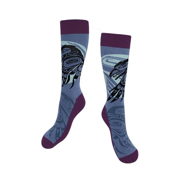 SOCKS RAVEN MOON, Size: S/M