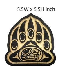 PLAQUE BEAR PAW JASON PETERS