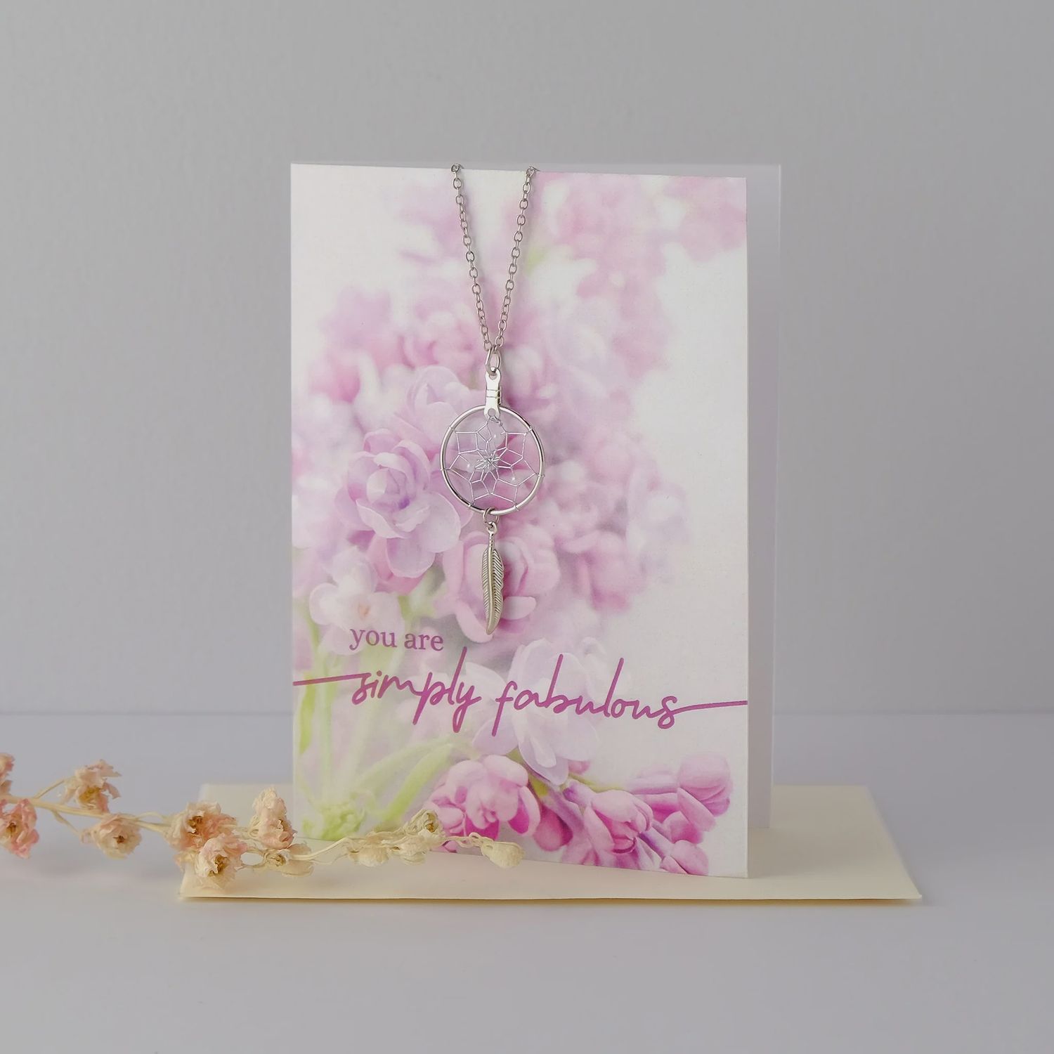 CARD GREETING AND PENDANT GC103