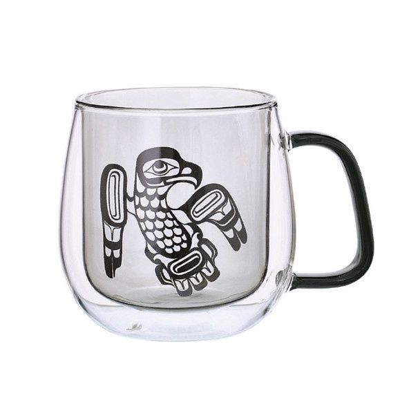 MUG GLASS EAGLE