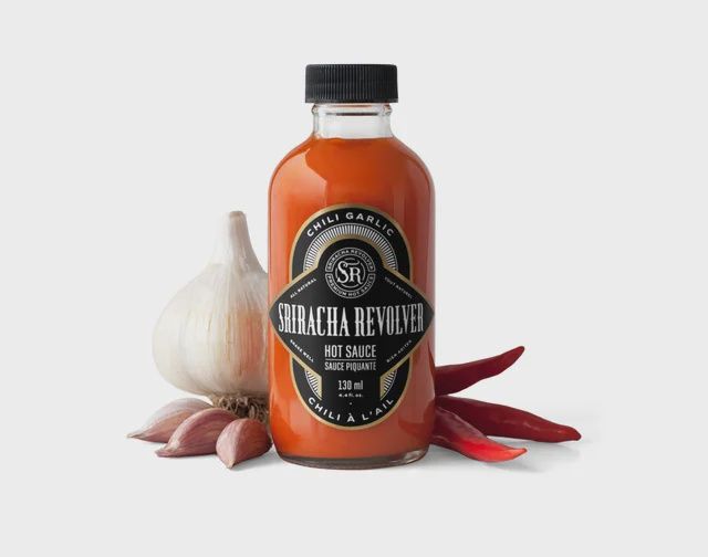 SRIRACHA REVOLVER CHILI GARLIC HOT SAUCE 130ML