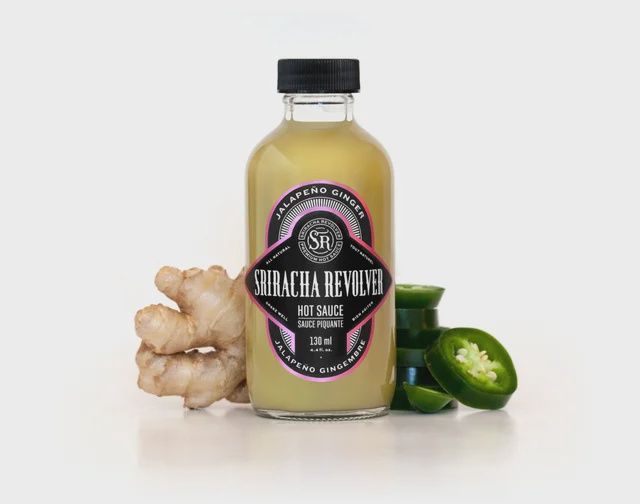 SRIRACHA REVOLVER JALAPENO GINGER HOT SAUCE 130ML