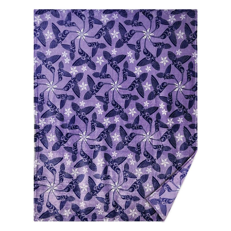 FLEECE BLANKET - HUMMINGBIRD