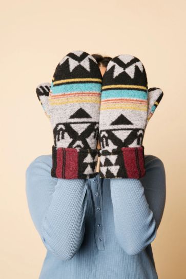 MINI TIPI ECLAIR SHERPA MITTENS