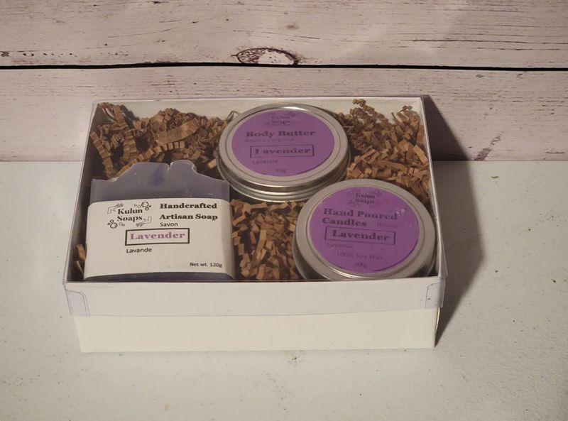 MINI GIFT SET LAVENDER BY KULUN SOAP
