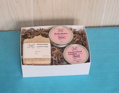MINI GIFT SET ROSE BY KULUN SOAP