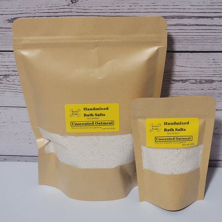 BATH SALTS 100g UNSCENTED