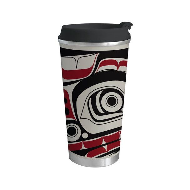 ART TRAVEL MUG (18 OZ) MATRIARCH BEAR